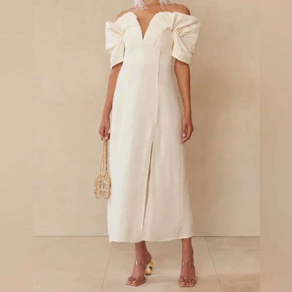open lace back dress CULT GAIA